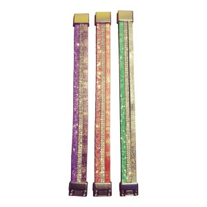Bratara cu strasuri inchidere magnet, set 10 buc - Img 5