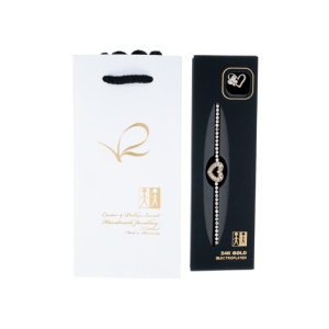 BRATARA DIAMOND PLACATA CU AUR
