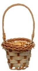 Cosulet impletit din nuiele,h 10 cm set 10 buc