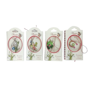 Martisor traditional metal, set 10 buc