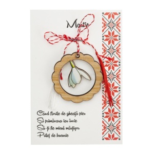 Martisor Ghiocelul Vesel, set 10 buc - Img 3