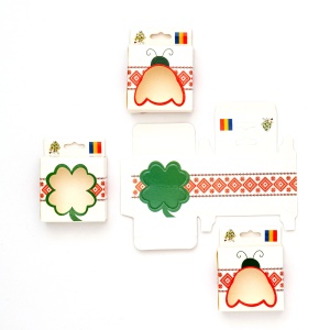 Accesoriu cutie traditionala carton, set 100 buc