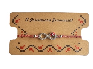Carton maro kraft pentru bratara(nu include bratara), set 100 buc