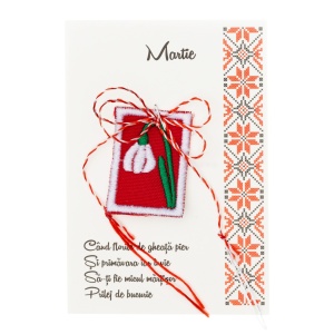 Martisor brodat, set 10 buc - Img 2
