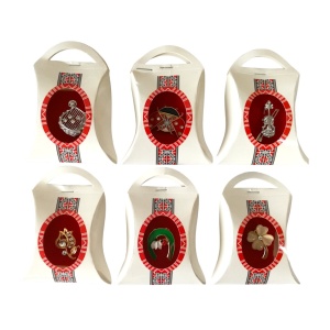 Brose in cutie tip burete, set 10 buc