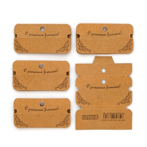 Carton dublu kraft bratara, set 100 buc