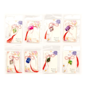 Pandantive Fimo colorate, set 10 buc