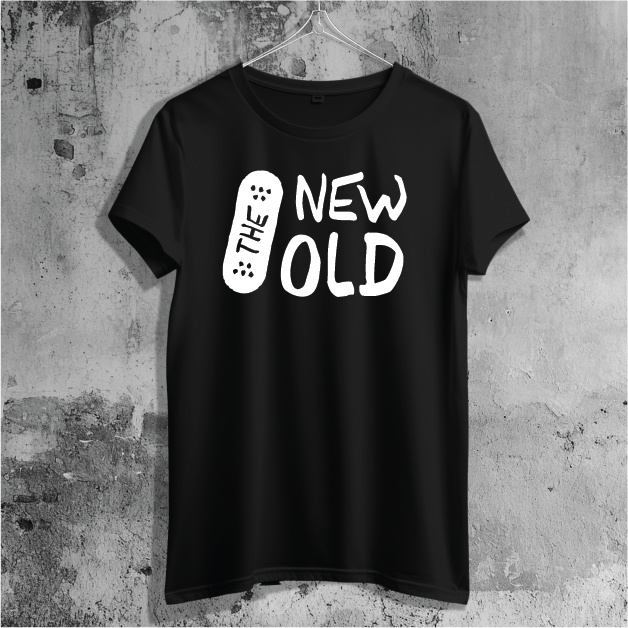 The original New Old / tricou negru unisex (Marime: XL) - 2 | YEO
