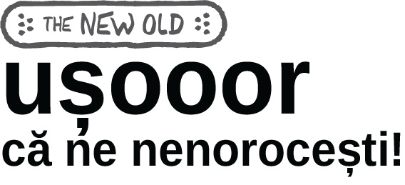 „ușooor că ne nenorocești!” / bumper sticker auto (Culoare: Negru) - 3 | YEO