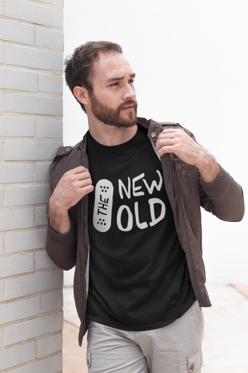 The original New Old / tricou negru unisex (Marime: XL) - 1 | YEO