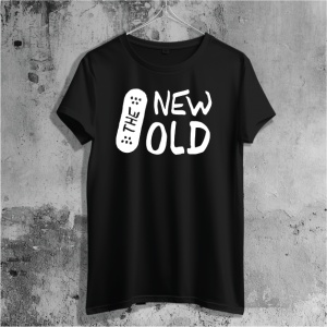 The original New Old / tricou negru unisex - Img 3