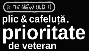 "plic & cafeluță. prioritate de veteran" / tricou negru unisex - Img 3