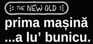 „prima mașină… a lu’ bunicu.” / bumper sticker auto - Img 3