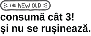 „consumă cât 3! și nu se rușinează.” / bumper sticker auto - Img 3