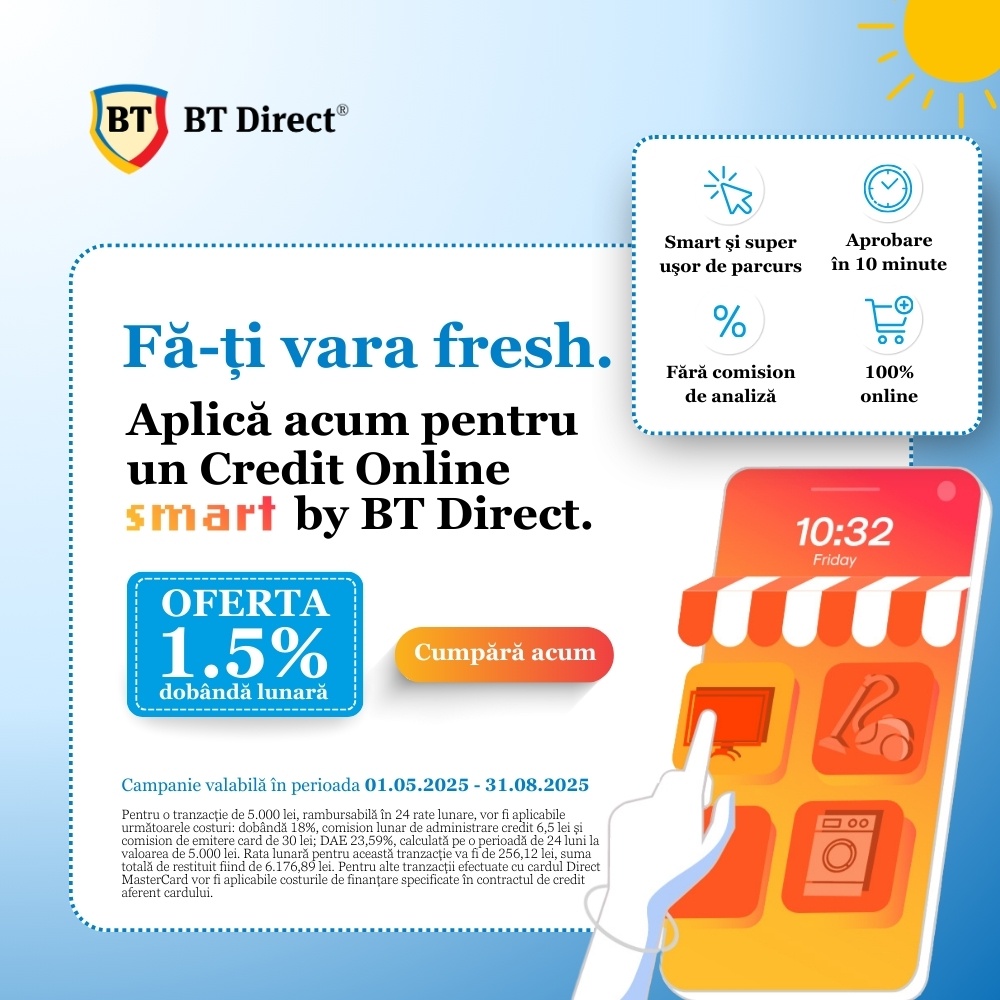 Fa-ti vara fresh cu BT Direct !