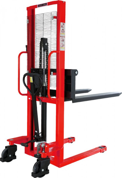 MS10-16, STIVUITOR MANUAL CAPACITATE 1.000 KG, INALTIME RIDICARE 1.600 MM