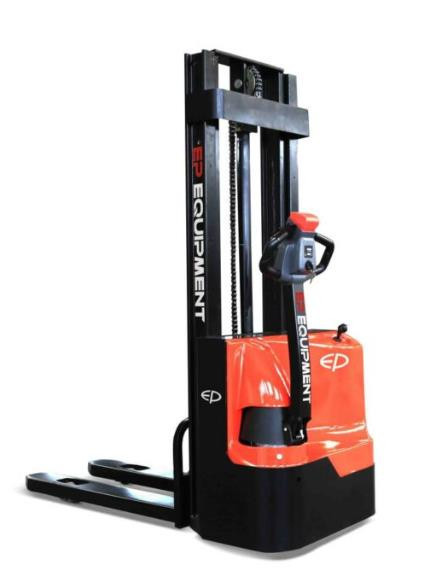 ES15-15ES-3000, TRANSPALET INDUSTRIAL ELECTRIC CU CATARG, SARCINA 1500 KG, INALTIME DE RIDICARE 3000MM, MOTOR AC