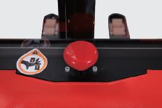 transpalet electric cu catarg roti duble fata