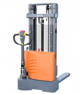 EPS12E - 3000, TRANSPALET ELECTRIC CU CATARG, SARCINA 1.200 KG, INALTIME DE RIDICARE 3.000MM, - Img 1