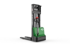 DS3-2700, TRANSPALET ELECTRIC CU CATARG MARCA "EP EQUIPMENT", INALTIME DE RIDICARE 2.700 MM, SARCINA MAX 1.500 KG