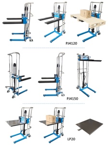 MS4-15 TRANSPALET CU CATARG SI CU PLATFORMA, CAPACITATE 400 KG, INALTIME DE RIDICARE 1.500 MM, FURCI REGLABILE PE LATIME - Img 6