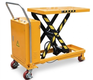 Cărucior Electro-Hidraulic Mobil EPTS2000 cu Acumulator 12V – 2000 kg, Ridicare 1.7 m - Img 2