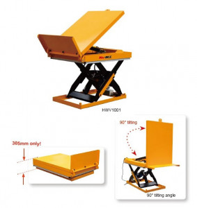 HWV1000, MASA HIDRAULICA CU PLATFORMA RABATABILA, 1000KG - Img 2
