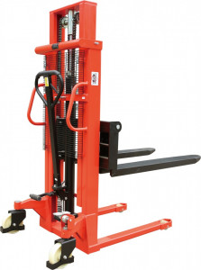 MS10-30, STIVUITOR MANUAL CAPACITATE 1.000 KG, INALTIME RIDICARE 3.000 MM - Img 3