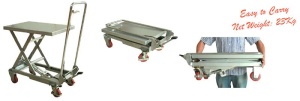 ABS100, MASA HIDRAULICA MOBILA DIN ALUMINIU, GREUTATE 23 KG - Img 2