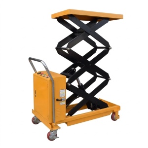 Cărucior Electro-Hidraulic Mobil EPTS2000 cu Acumulator 12V – 2000 kg, Ridicare 1.7 m