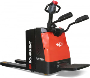 RPL201, TRANSPALET ELECTRIC 2.000 KG CU PLATFORMA PENTRU OPERATOR, ACUMULATOR LI-ION, SERIE PROFESIONALA - Img 1
