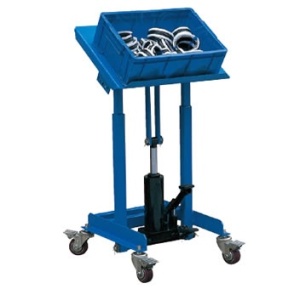 WPH-15, MASA DE LUCRU HIDRAULICA, AJUSTABILA PE INALTIME, 150 KG SI CU SUPRAFATA DE LUCRU REGLABILA - Img 5