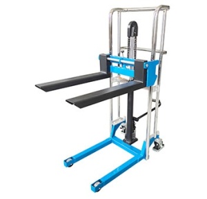 MS4-15 TRANSPALET CU CATARG SI CU PLATFORMA, CAPACITATE 400 KG, INALTIME DE RIDICARE 1.500 MM, FURCI REGLABILE PE LATIME - Img 5