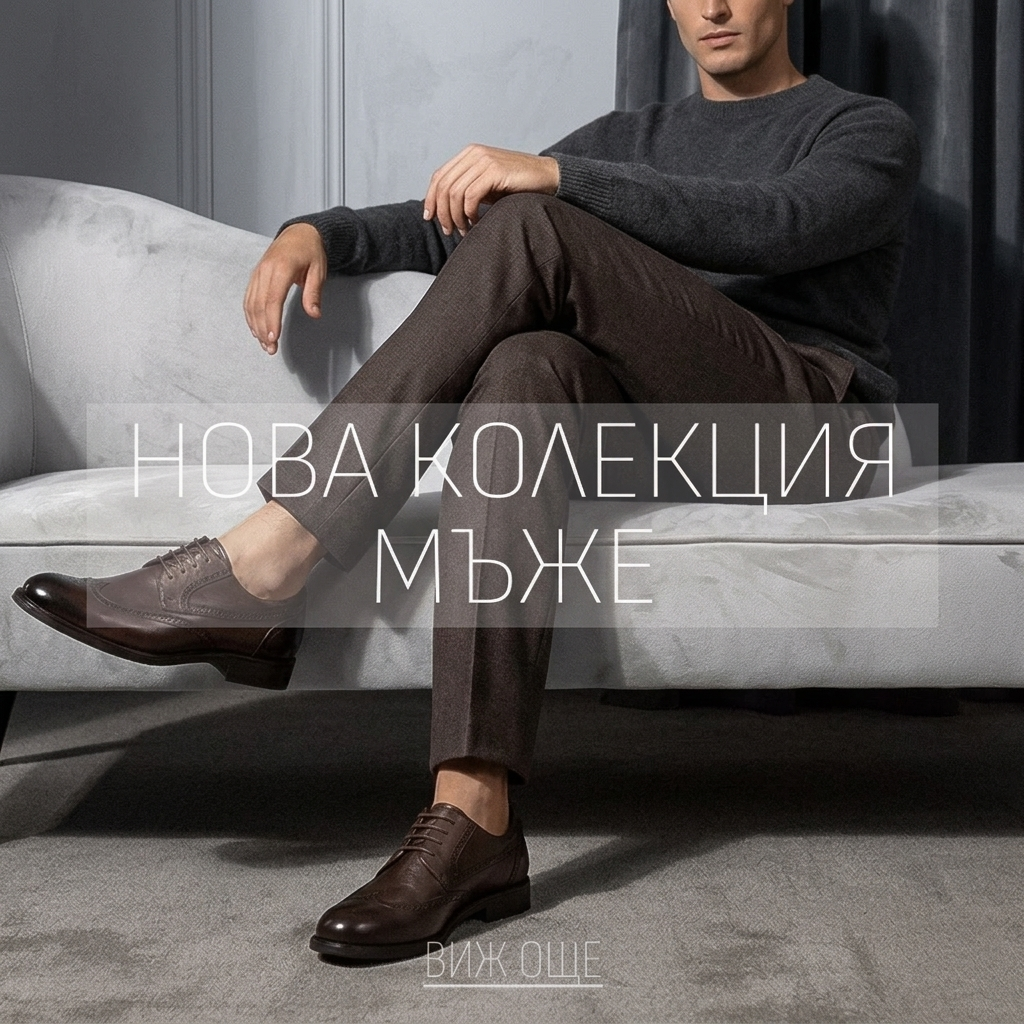 Нова колекция мъжки обувки - FABIANO