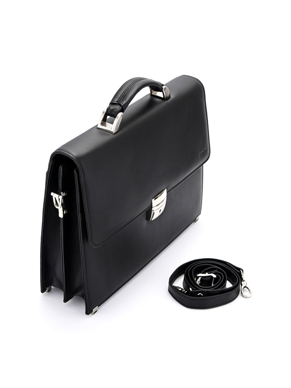 MEN S GENUINE LEATHER SUITCASE BAG WITH LONG HANDLE