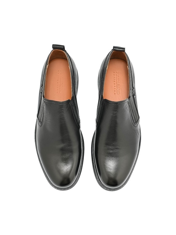 МЪЖКИ ЕЛЕГАНТНИ ОБУВКИ ОТ ЕСТЕСТВЕНА КОЖА В ЧЕРЕН ЦВЯТ