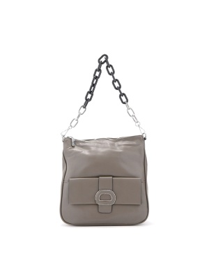 WOMEN'S BAG WITH FRONT POCKET IN KHAKI