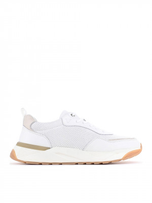 MEN'S SNEAKERS IN GENUINE LEATHER
