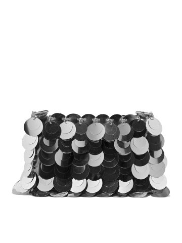 OFFICIAL WOMEN'S BAG WITH SILVER SEQUINS