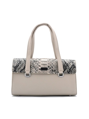 WOMEN'S BAG IN BEIGE COLOR WITH STONE DECORATION