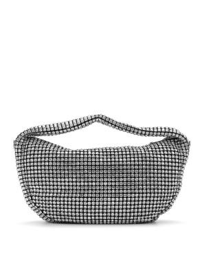 WOMEN'S TEXTILE BAG WITH STONES