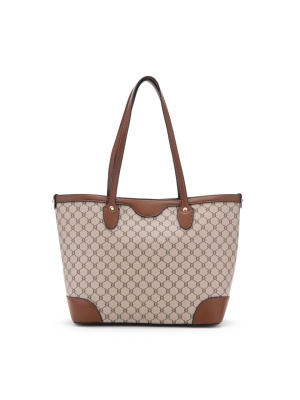 WOMEN'S BAG WITH EFFECTIVE PRINT AND DOUBLE HANDLES