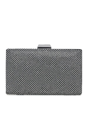 OFFICIAL SMALL WOMEN'S BAG IN BLACK WITH STONES