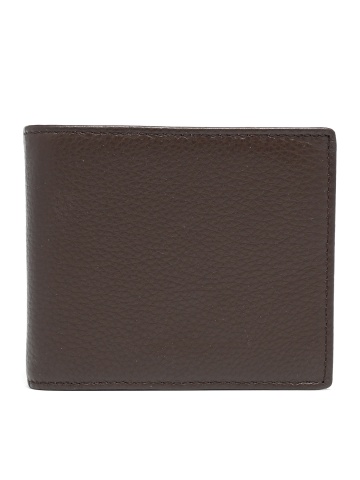 MEN'S STYLISH GENUINE LEATHER WALLET IN BROWN COLOR