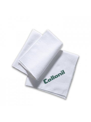 Microfiber polishing cloth. Suitable for all skin types. Collonil