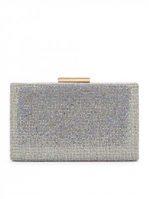 OFFICIAL SMALL LADIES BAG IN GOLD COLOR WITH STONES