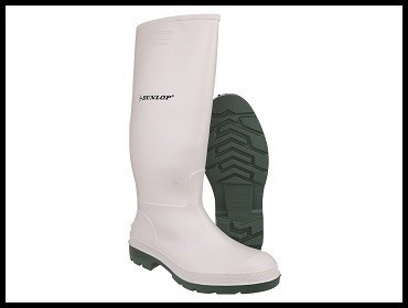 Čizme mesarske bele Dunlop Pricemaster