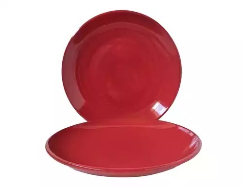 ETNO Tanjir okrugli 32 cm crveni
