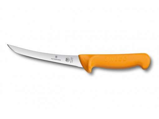 Mesarski nož za otkoštavanje pandler zakrivljeno sečivo FLEX 16cm SWIBO