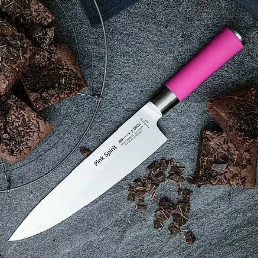 Nož kuvarski šef kuhinje 21cm Dick Pink Spirit - Img 4